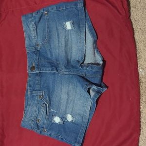 Jean shorts